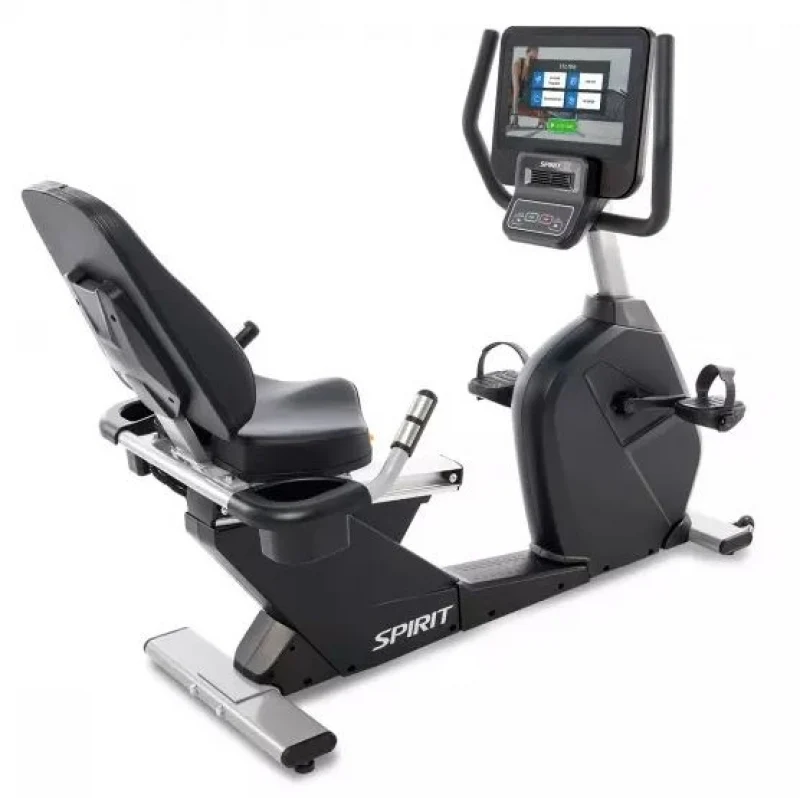 Spirit Fitness CR800ENT+ Recumbent Exercise Bike