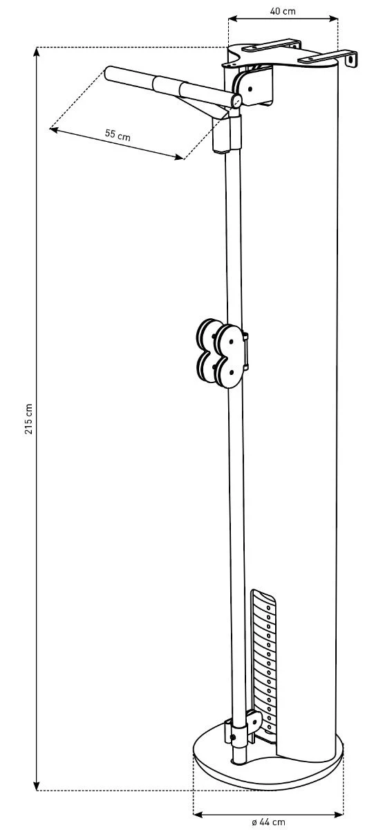 NOHRD SlimBeam Cable Machine