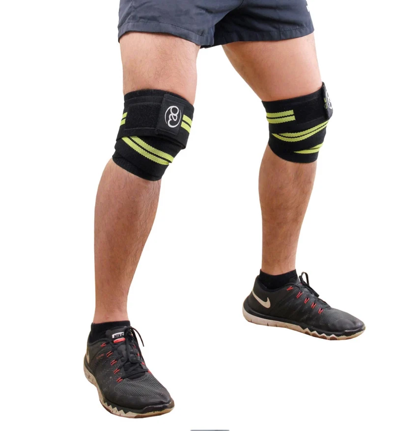 Fitness Mad Weight Lifting Knee Support Wraps