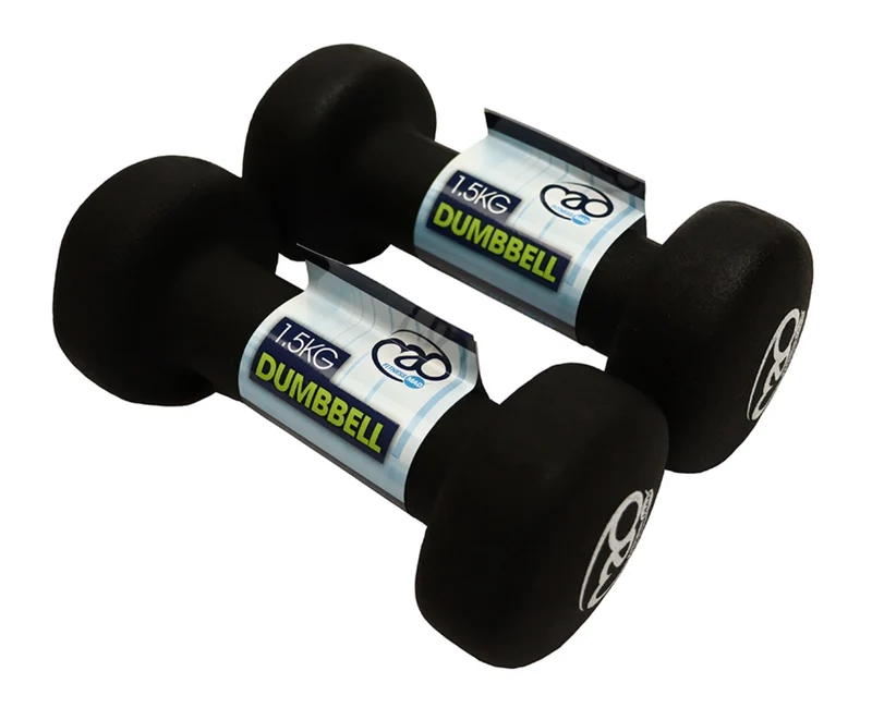 Fitness Mad Neo Studio Dumbbells - Black