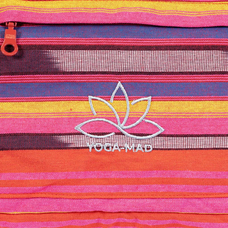 Fitness Mad Striped Powerloom Yoga Kit Bag