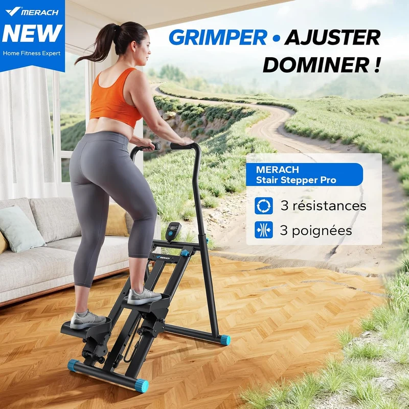 MERACH 2026 Stair Stepper Pro