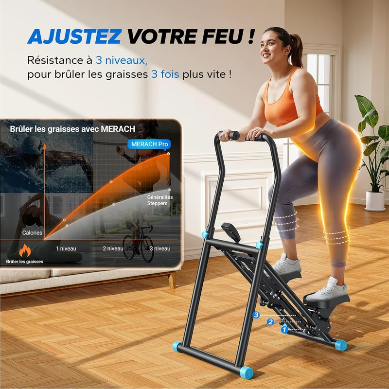 MERACH 2026 Stair Stepper Pro