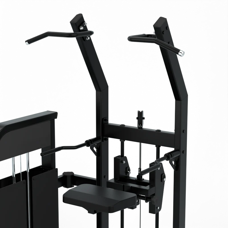 Tractions et Dips Assistés | Machine sélectorisée double - Compact Series