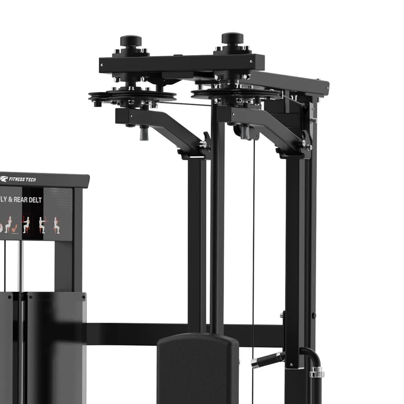 Pec Deck et Deltoïdes Postérieurs | Machine sélectorisée double - Compact Series