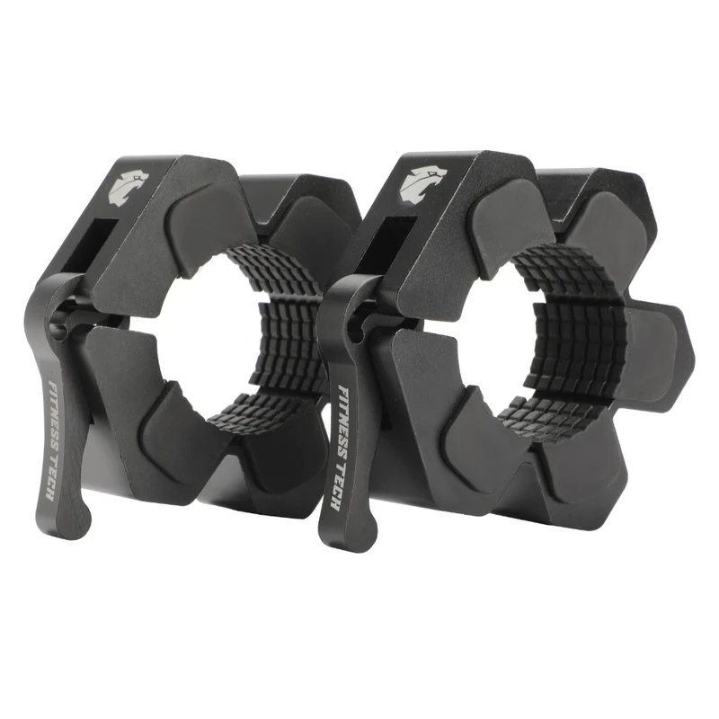 Colliers de Serrage en Aluminium pour Barre Olympique 50 mm (2 pcs)