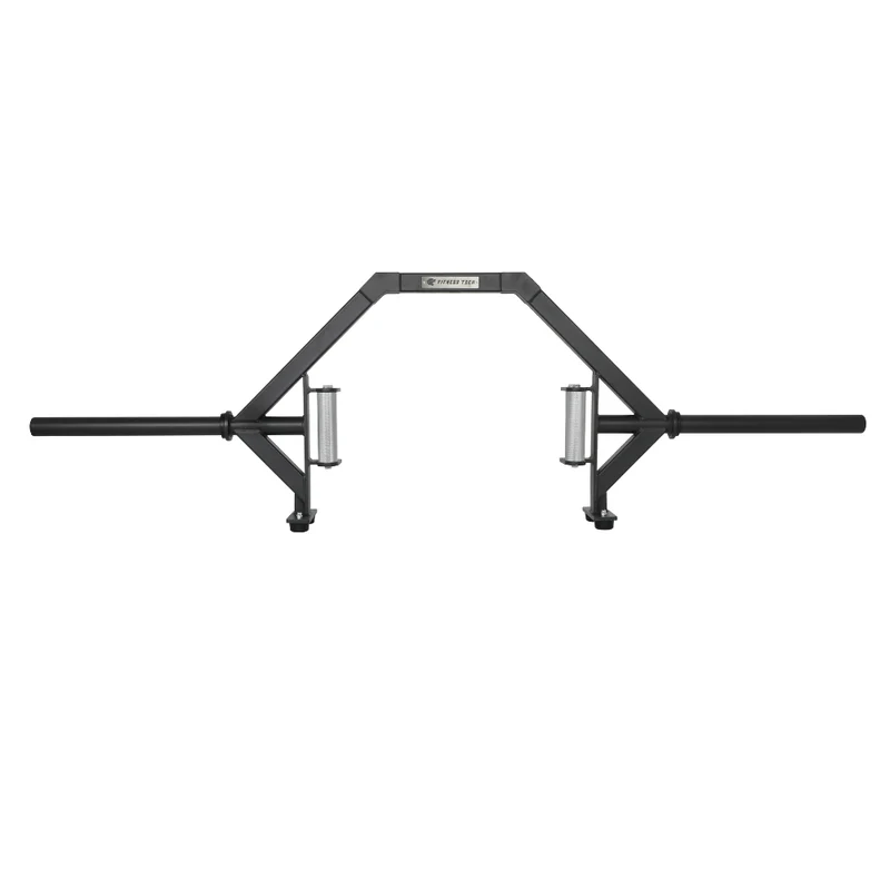 Barre Olympique Hexagonale Ouverte | Noir Mat 50mm (450kg)