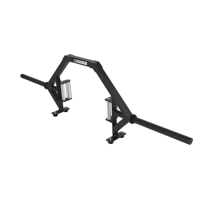 Barre Olympique Hexagonale Ouverte | Noir Mat 50mm (450kg)