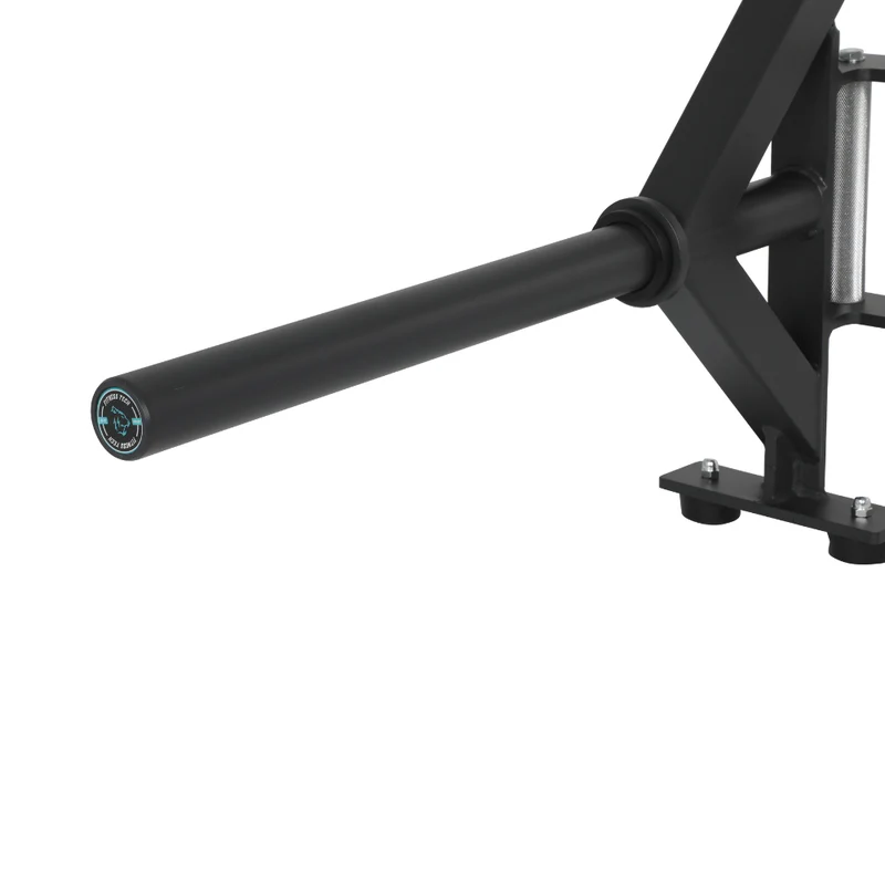 Barre Olympique Hexagonale Ouverte | Noir Mat 50mm (450kg)