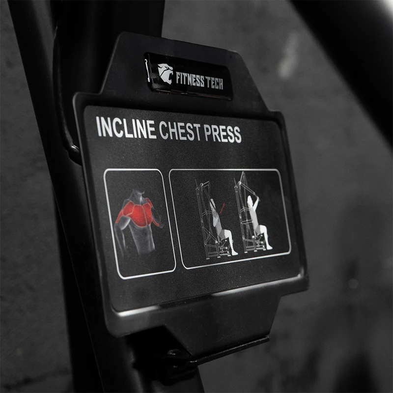 Presse de Poitrine Incliné Isolatéral | Machine à Levier - Pro Tech Series