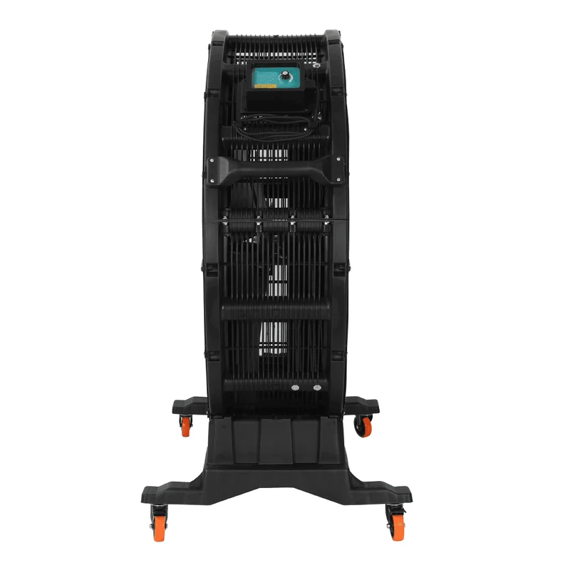 Ventilateur industriel sur pied pour salle de sport