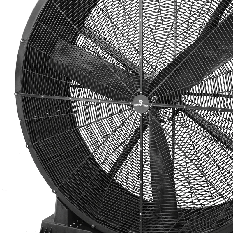 Ventilateur industriel sur pied pour salle de sport