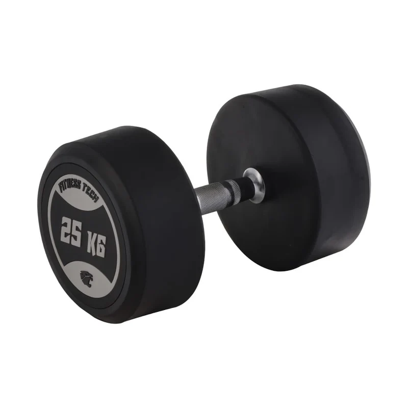Haltères Ronds en Uréthane 2,5–50 kg (2 Pièces)
