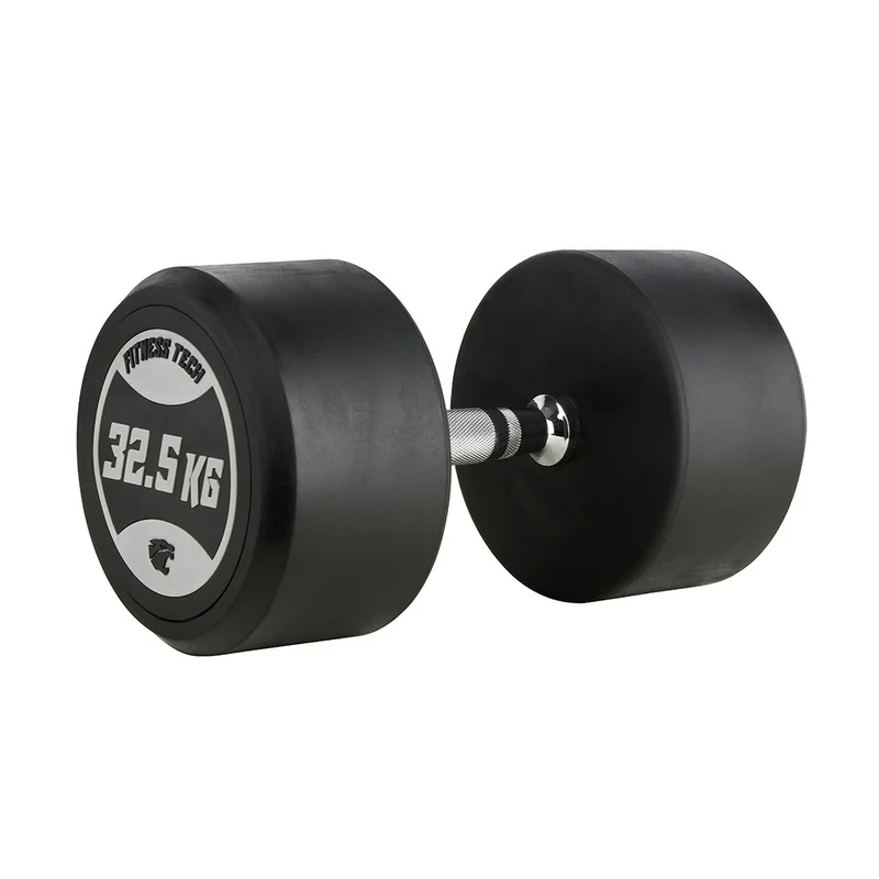 Haltères Ronds en Uréthane 2,5–50 kg (2 Pièces)