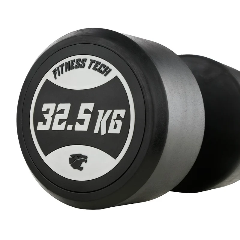 Haltères Ronds en Uréthane 2,5–50 kg (2 Pièces)