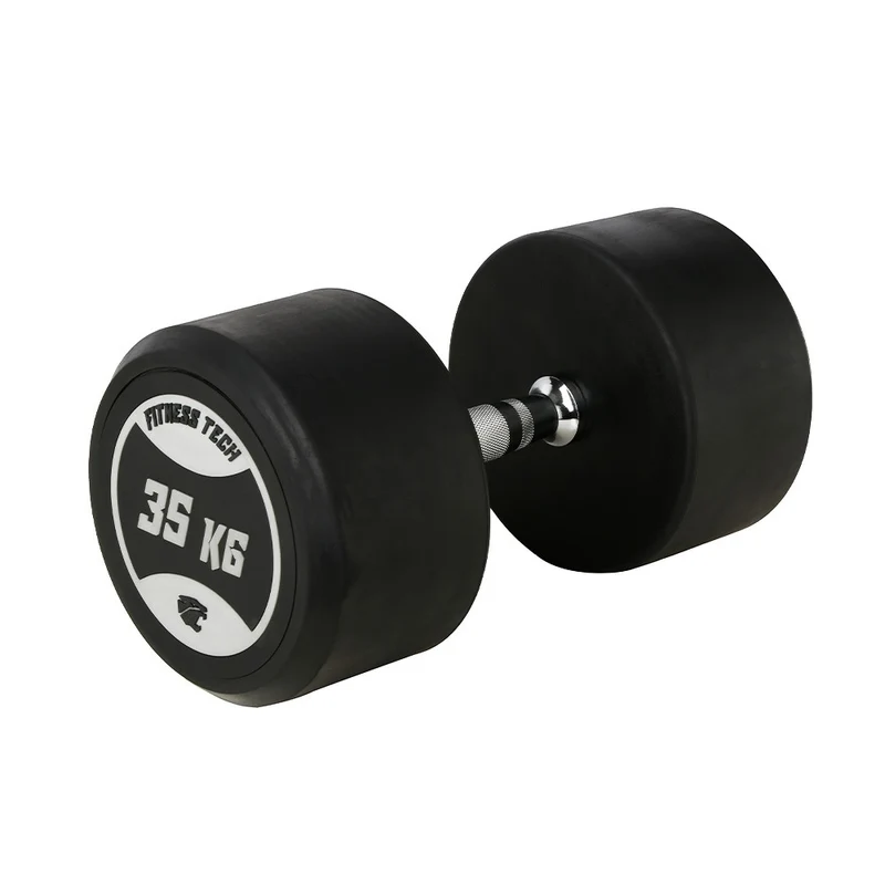 Haltères Ronds en Uréthane 2,5–50 kg (2 Pièces)