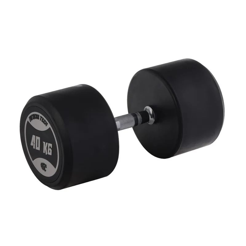 Haltères Ronds en Uréthane 2,5–50 kg (2 Pièces)