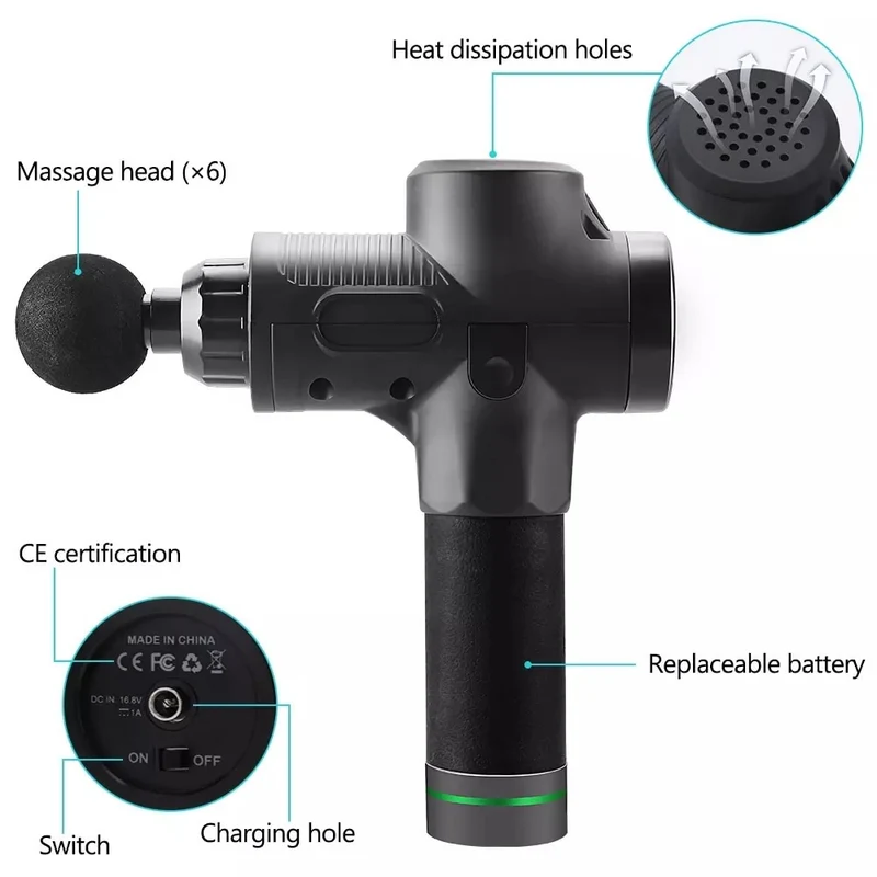 Pistolet de massage musculaire