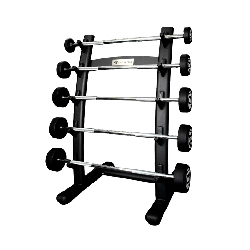 Set de barres droites montées avec support (10 - 30 kg)
