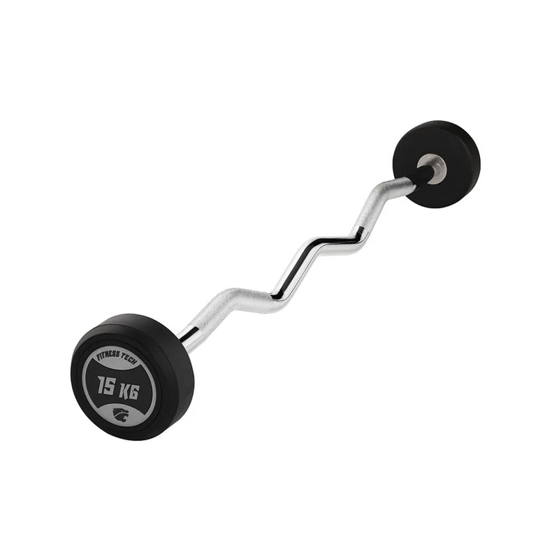 Barres montées courbes (10 - 45 kg)