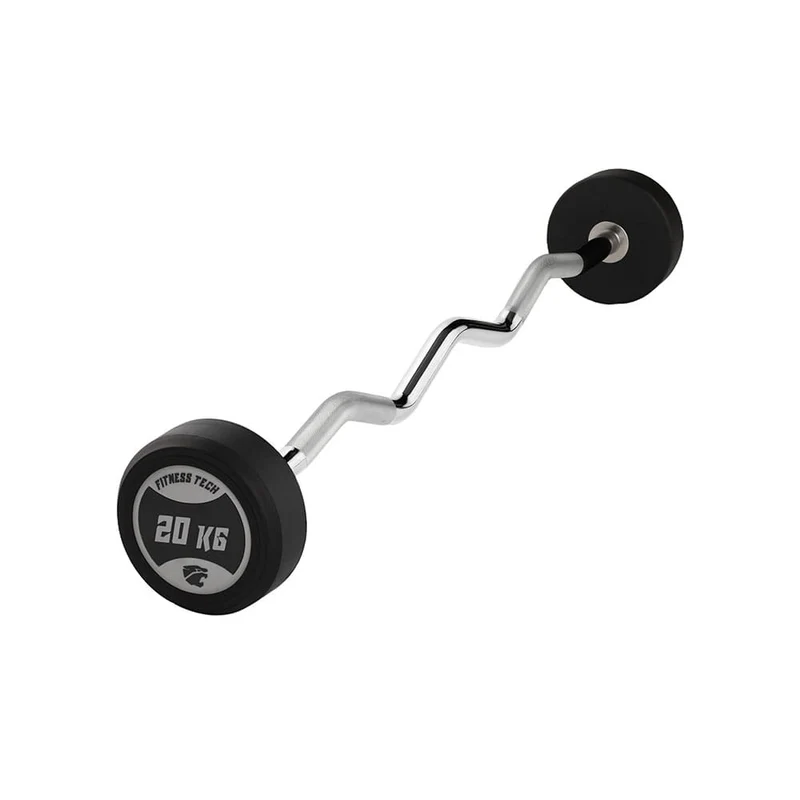 Barres montées courbes (10 - 45 kg)
