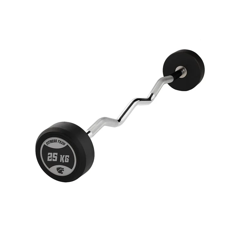 Barres montées courbes (10 - 45 kg)