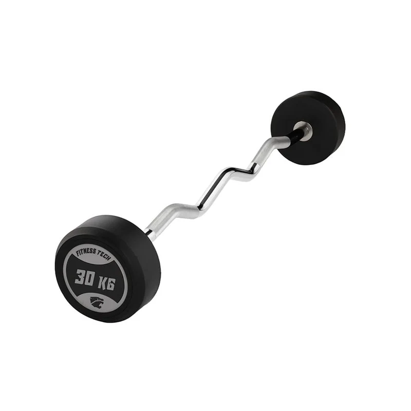 Barres montées courbes (10 - 45 kg)