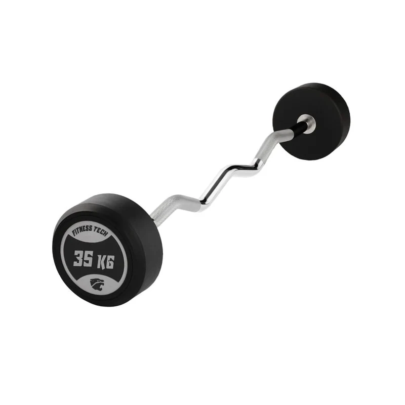 Barres montées courbes (10 - 45 kg)