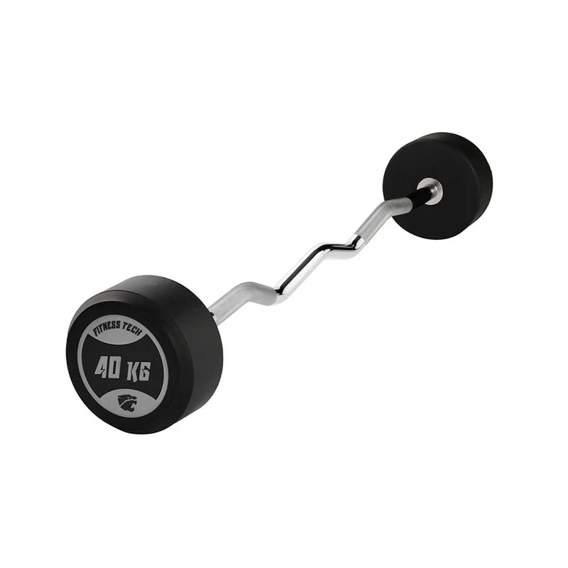 Barres montées courbes (10 - 45 kg)
