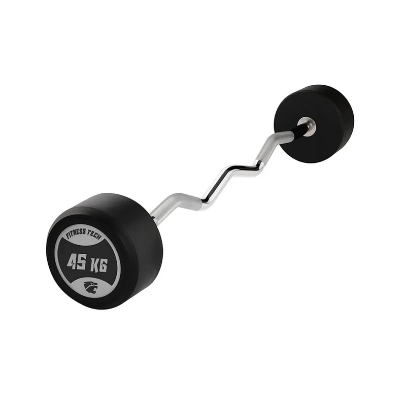 Barres montées courbes (10 - 45 kg)
