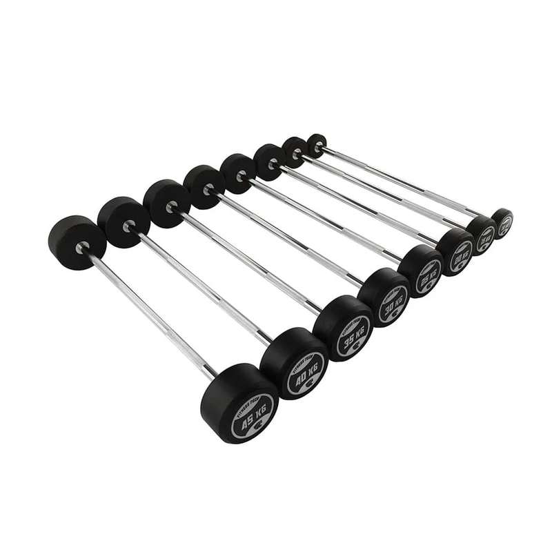 Barres montées droites (10 - 45 kg)