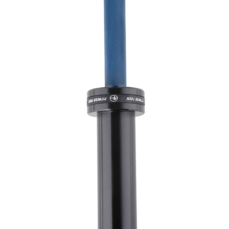 Barre olympique bleue 220 cm x 50 mm 8 roulements