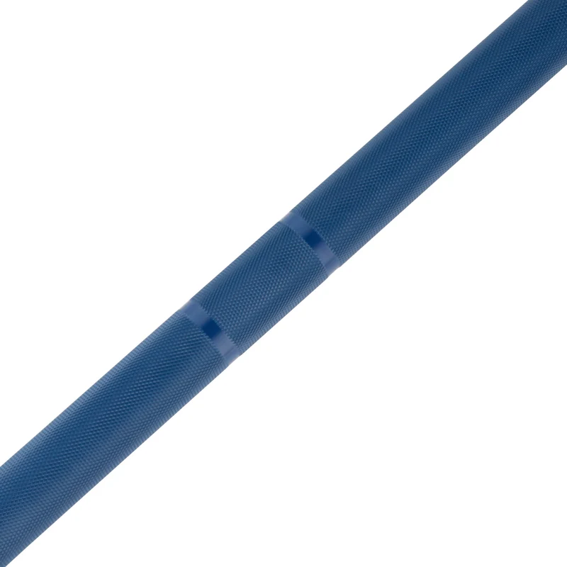 Barre olympique bleue 220 cm x 50 mm 8 roulements