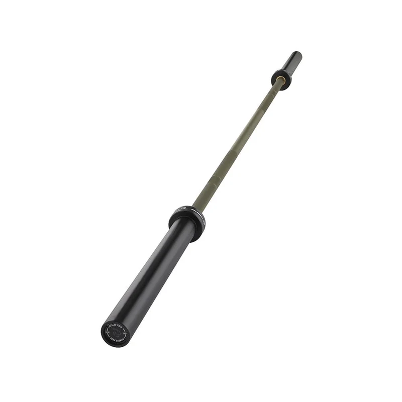 Barre olympique verte 2,2 m x 50 mm - 8 roulements (454 kg)