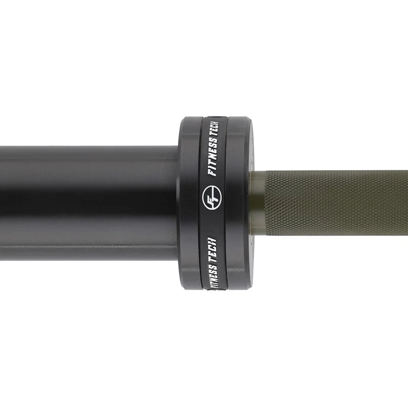 Barre olympique verte 2,2 m x 50 mm - 8 roulements (454 kg)