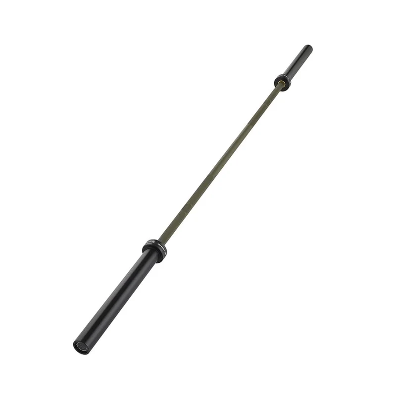 Barre olympique verte 2,2 m x 50 mm - 8 roulements (454 kg)