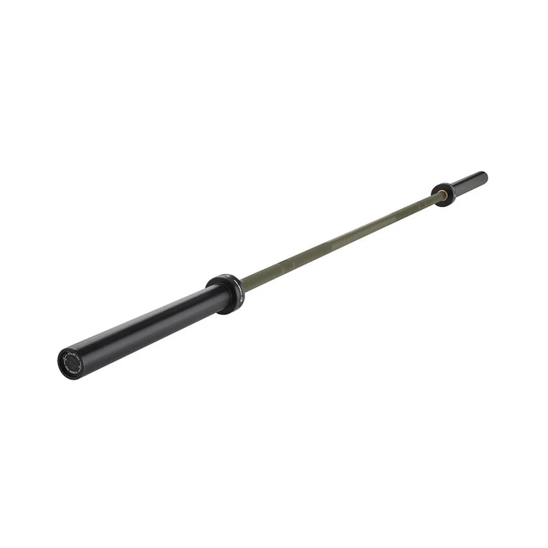 Barre olympique verte 2,2 m x 50 mm - 8 roulements (454 kg)