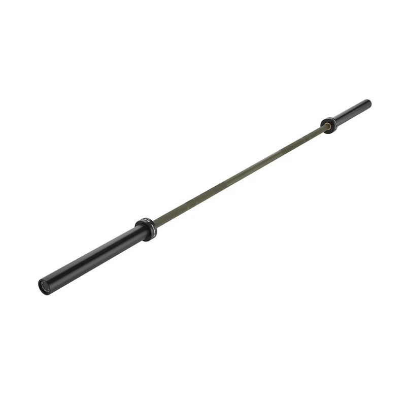 Barre olympique verte 2,2 m x 50 mm - 8 roulements (454 kg)