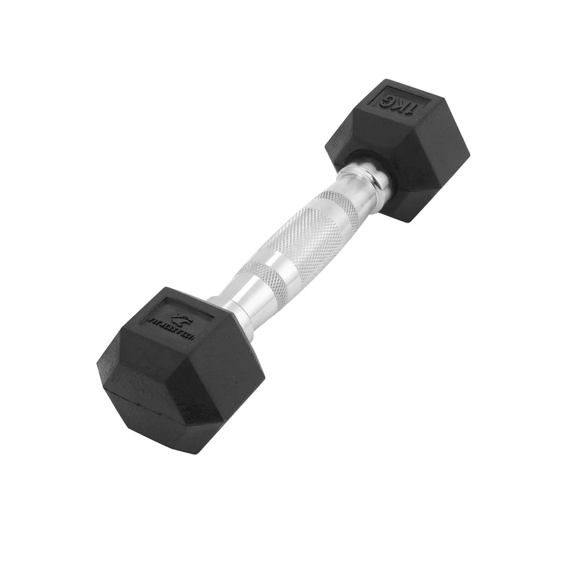 Dumbbells hexagonales 1-9 kg / Set de 2 unités