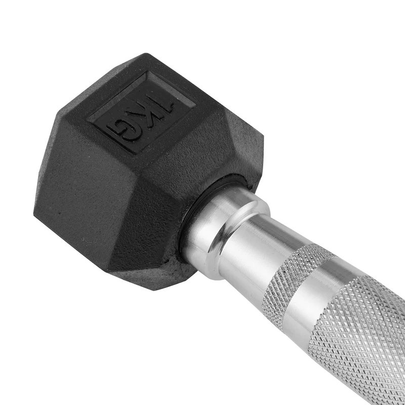 Dumbbells hexagonales 1-9 kg / Set de 2 unités