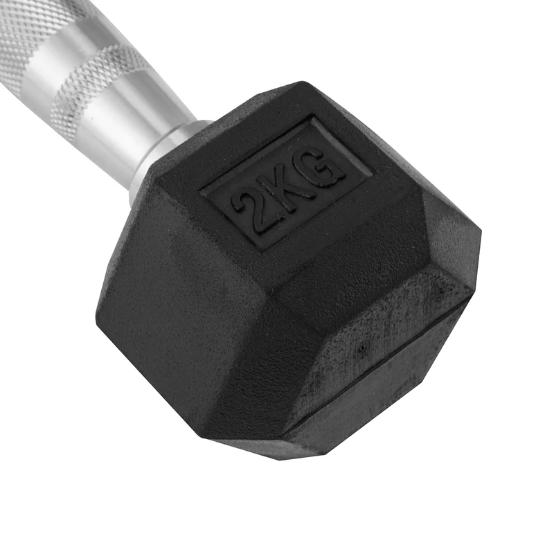 Dumbbells hexagonales 1-9 kg / Set de 2 unités