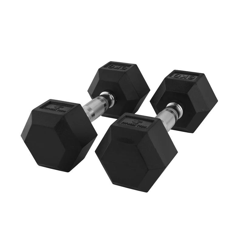 Dumbbells hexagonales 1-9 kg / Set de 2 unités