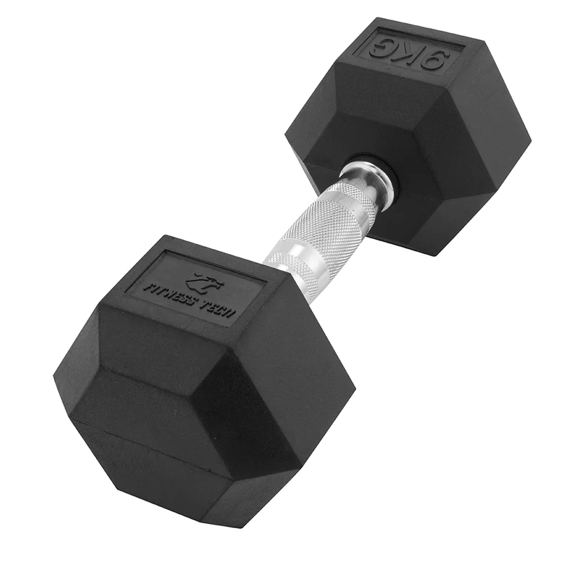 Dumbbells hexagonales 1-9 kg / Set de 2 unités