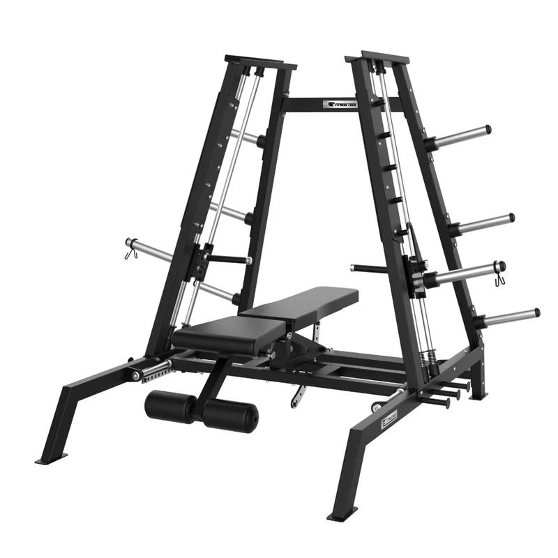 Développé Couché et Développé Militaire | Machine à levier double - Compact Select