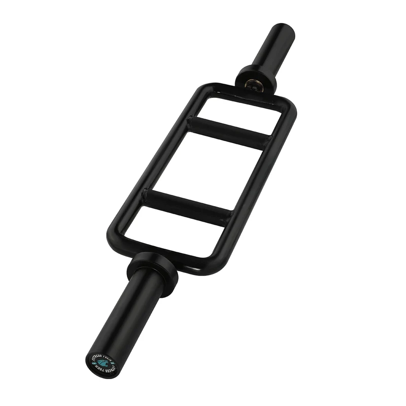Barre romaine entièrement noire 0.87m x 50mm (230 kg)