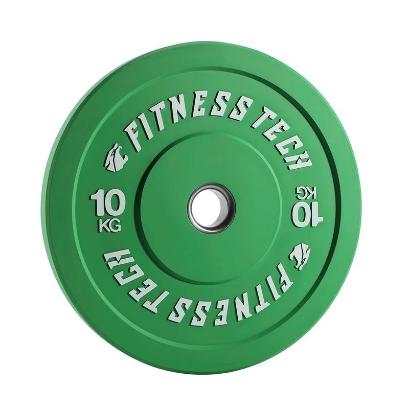 Lot de 150kg Disque Bumper Plate Couleurs Haute Résistance