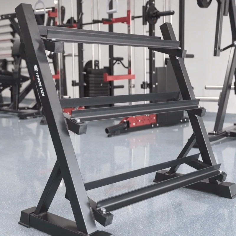 Set Rack + Haltères Hexagonaux 2,5 - 22,5 kg