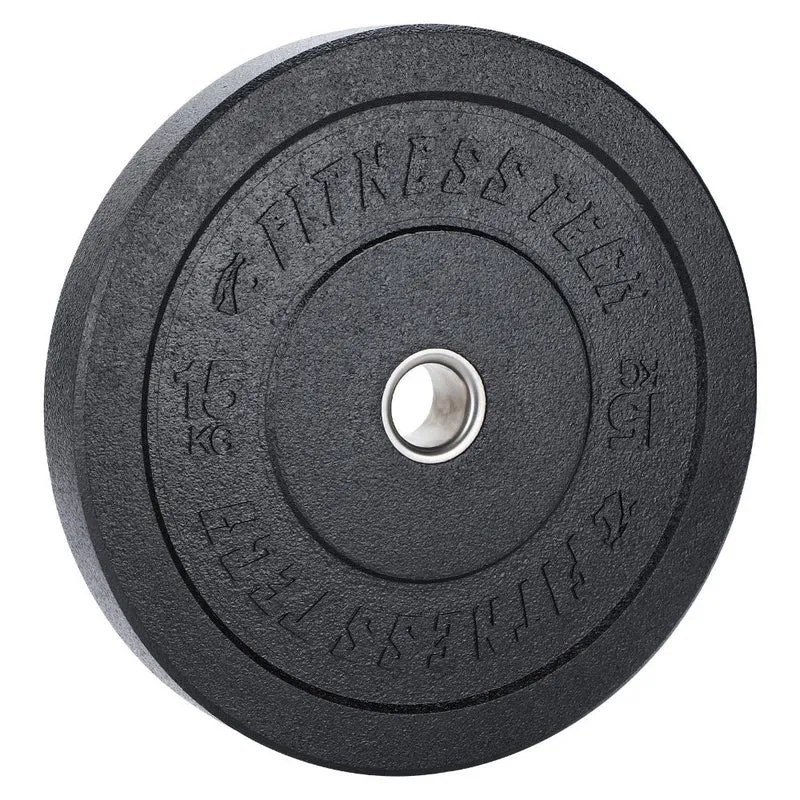 Bumper Plate Noire Haute Résistance
