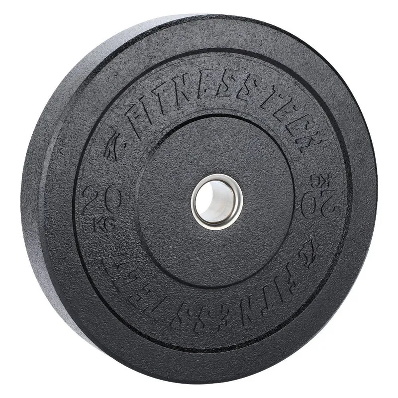 Bumper Plate Noire Haute Résistance
