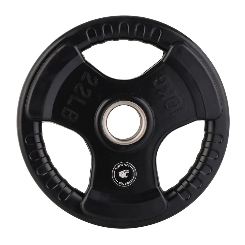 Set 105kg Disques Professionnels Triple Grip 50mm